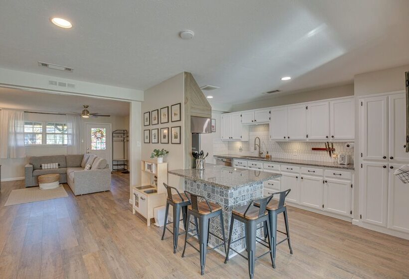 Game Room & Fire Pit: Family Friendly Aubrey Home