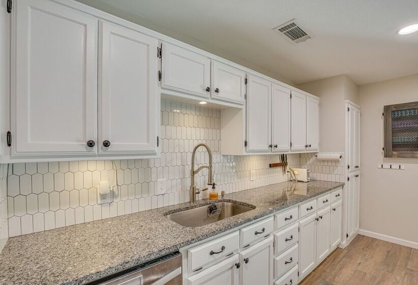 Game Room & Fire Pit: Family Friendly Aubrey Home