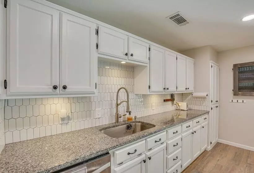 Game Room & Fire Pit: Family Friendly Aubrey Home