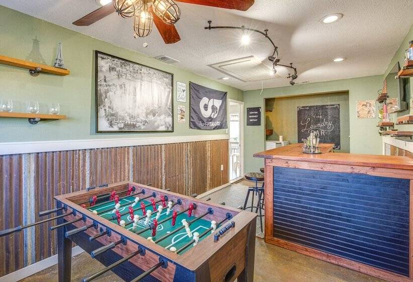 Game Room & Fire Pit: Family Friendly Aubrey Home
