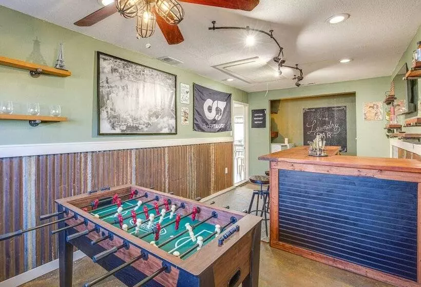 Game Room & Fire Pit: Family Friendly Aubrey Home