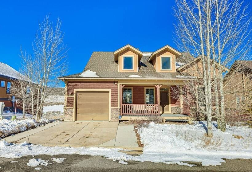 Half Mi To Skiing: Gorgeous Granby Ranch Home!
