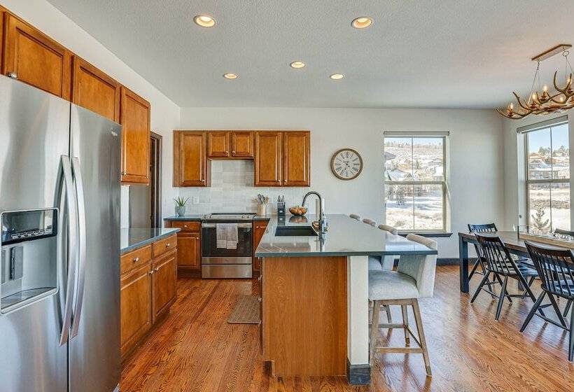 Half Mi To Skiing: Gorgeous Granby Ranch Home!