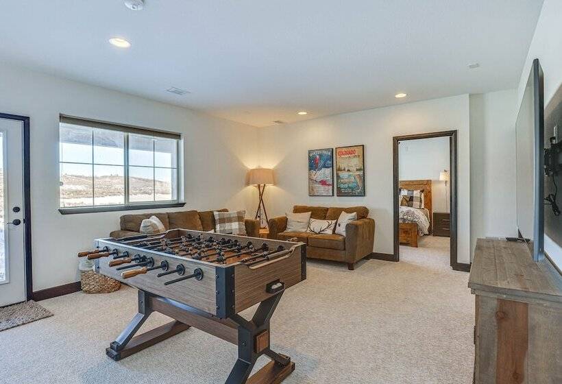 Half Mi To Skiing: Gorgeous Granby Ranch Home!