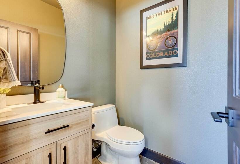 Half Mi To Skiing: Gorgeous Granby Ranch Home!