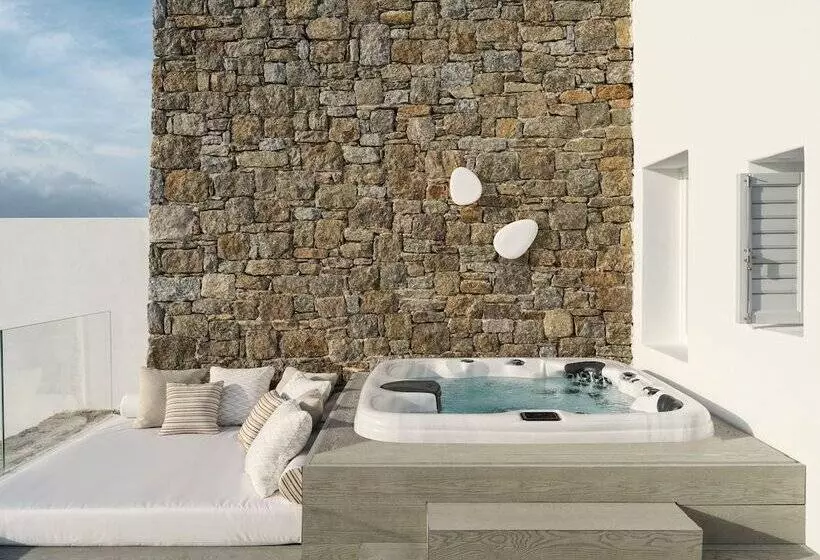 ホテル Deos Mykonos A Myconian Collection
