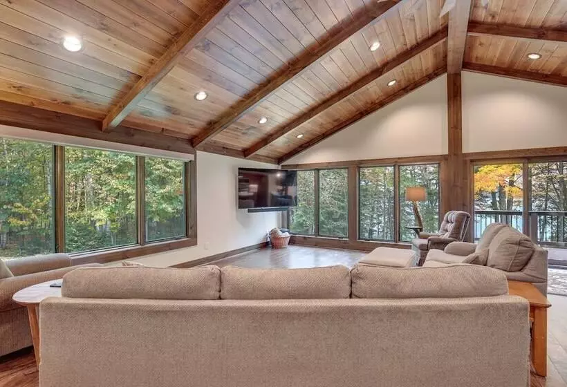 Impressive Presque Isle Lake House W/ Water Access