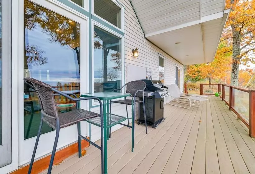 Pet Friendly Michigan Home W/ Deck & Views!