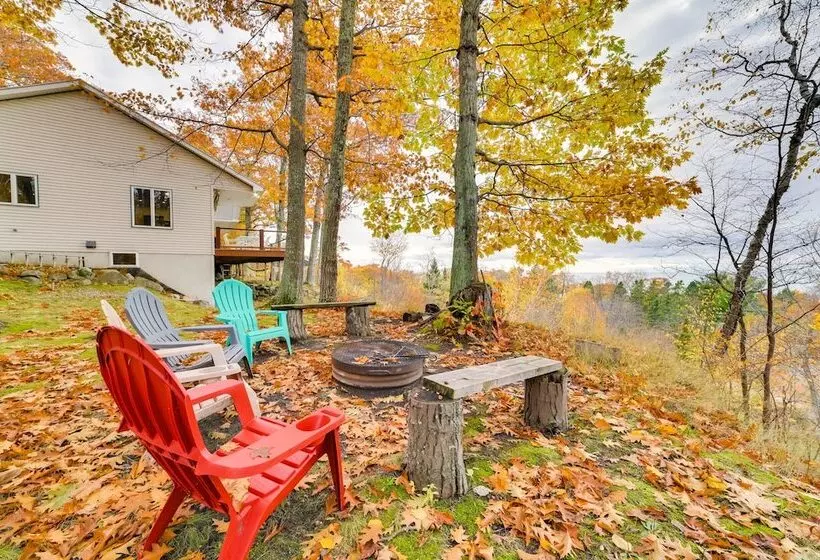 Pet Friendly Michigan Home W/ Deck & Views!