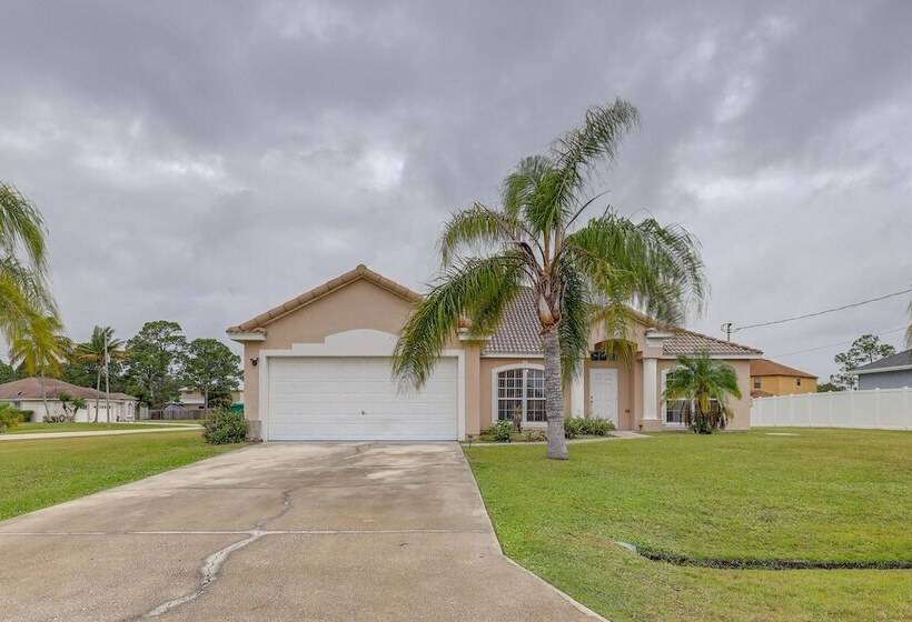 Pet Friendly Port St Lucie Home ~ 5 Mi To Marina!