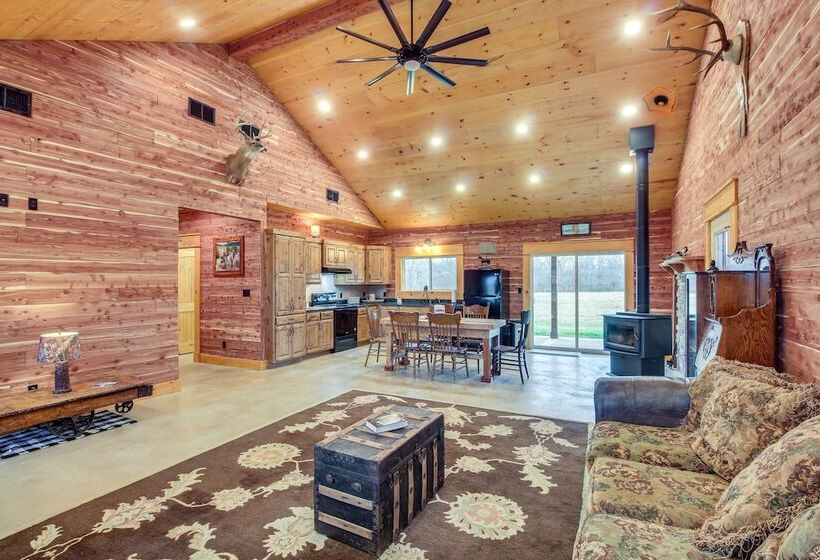 Rural Drexel Cabin On 30 Acres: Unplug + Unwind!