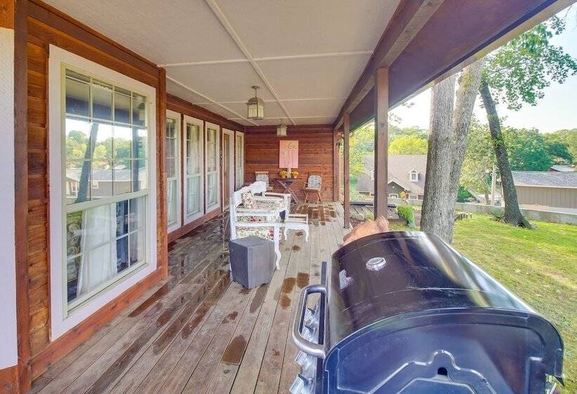 Spacious Grand Lake Lodge: Dock, Views & Grill!