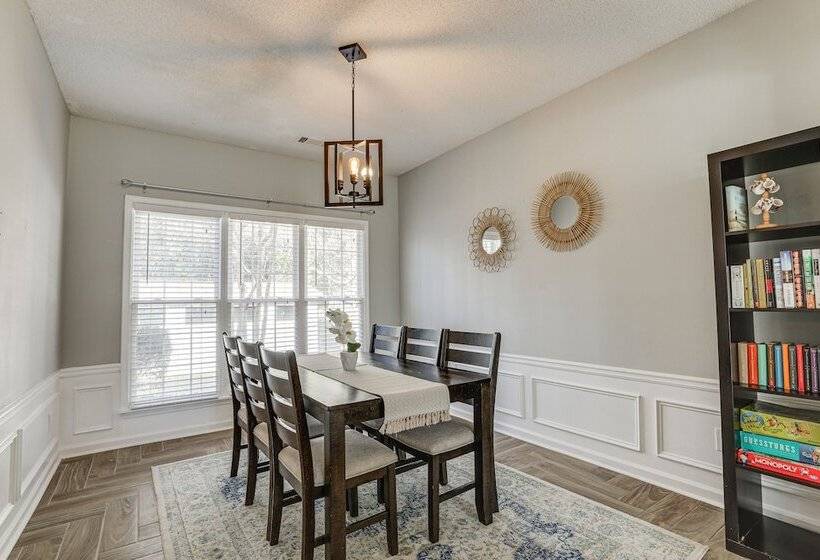 Spacious Lawrenceville Retreat W/ Fireplace + Deck