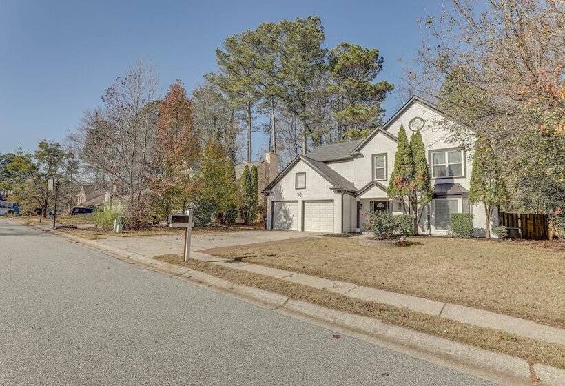 Spacious Lawrenceville Retreat W/ Fireplace + Deck