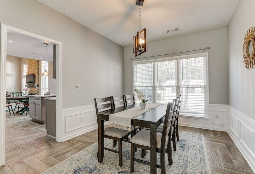 Spacious Lawrenceville Retreat W/ Fireplace + Deck