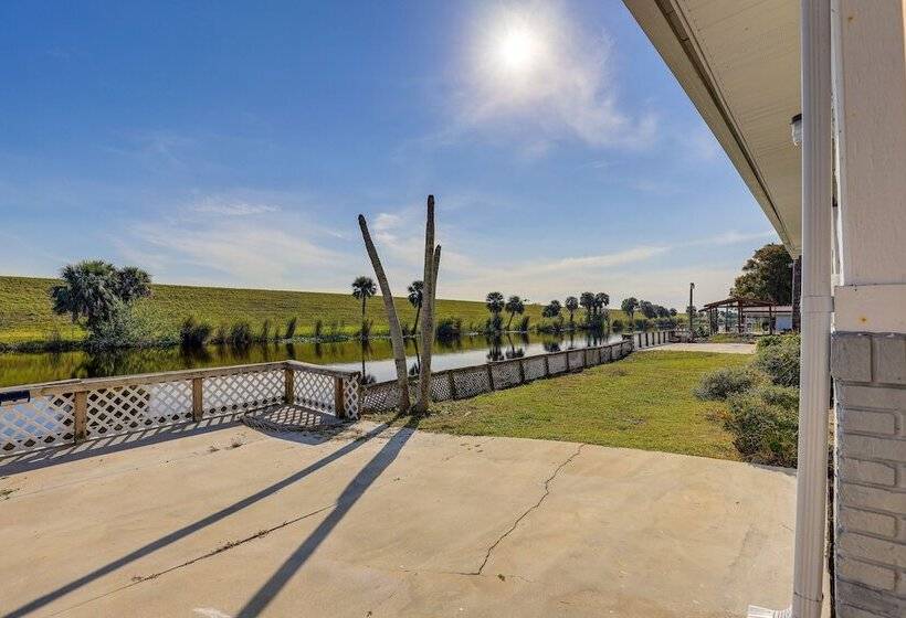 Sun Soaked Okeechobee Retreat W/ Canal Views!