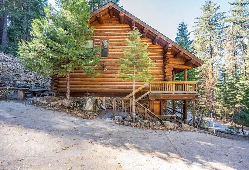 The Log Home Quintessential Log Cabin In Ynp!