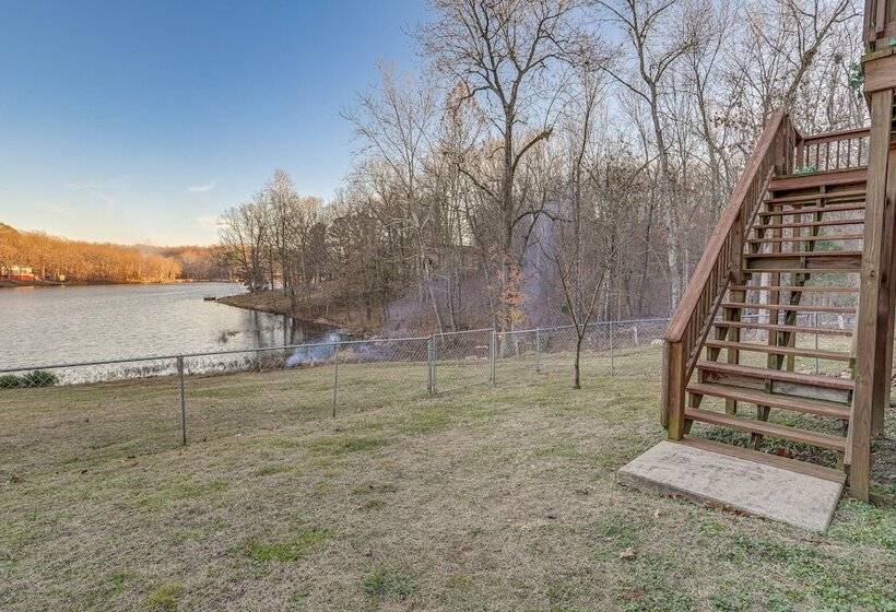 Waterfront Cherokee Village Home W/ Private Dock!
