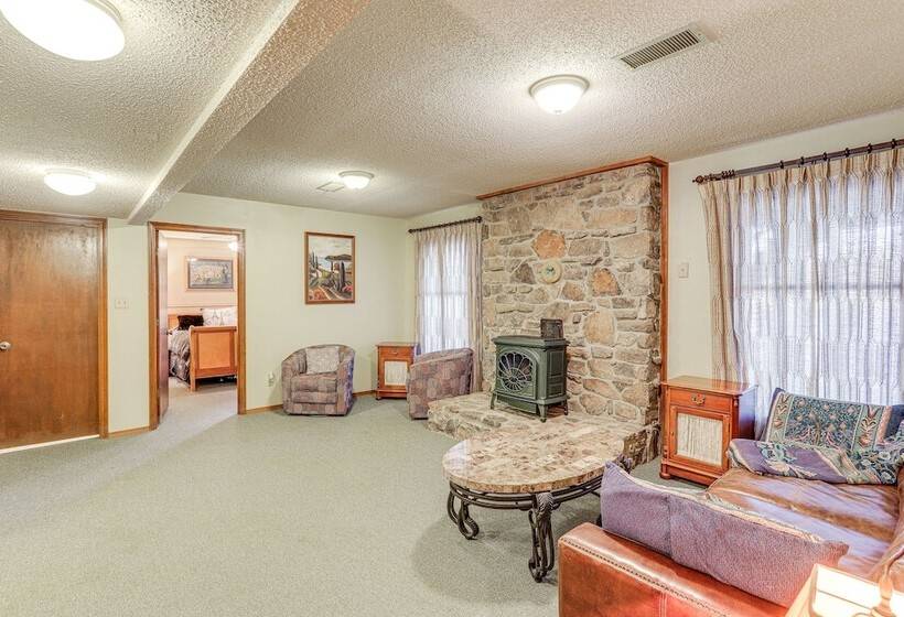 Waterfront Cherokee Village Home W/ Private Dock!