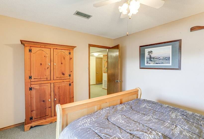 Waterfront Cherokee Village Home W/ Private Dock!