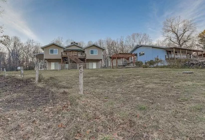 Waterfront Cherokee Village Home W/ Private Dock!