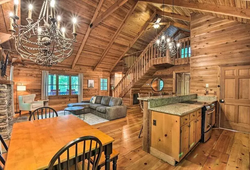 Big Canoe Mountain Resort Cabin W/ Pool Access!