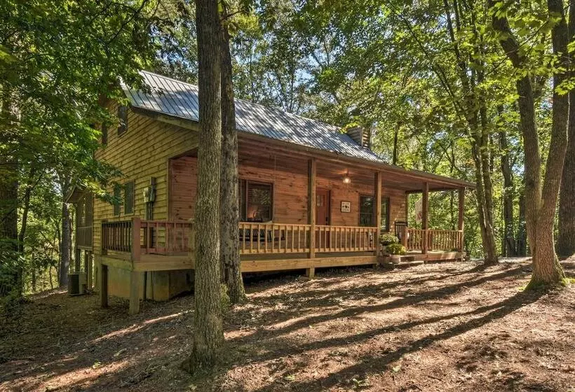 Blue Ridge Cabin: Hot Tub, Fire Pit & Grill!
