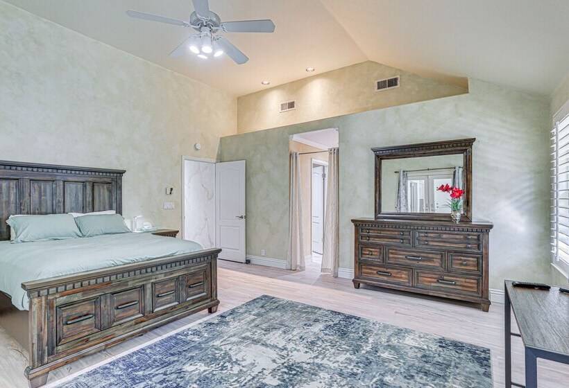 Bright Clovis Home W/ Billiards & Private Pool!