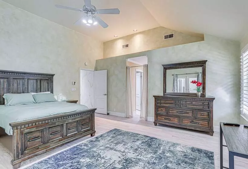 Bright Clovis Home W/ Billiards & Private Pool!