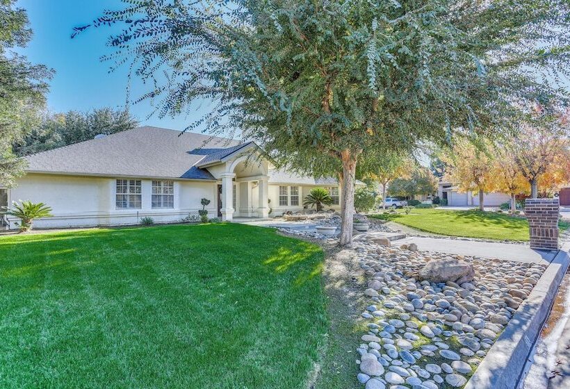 Bright Clovis Home W/ Billiards & Private Pool!