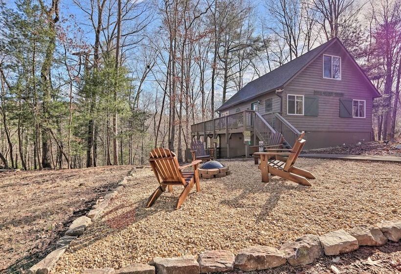 Coosawattee Resort Cabin: Deck, Fire Pit