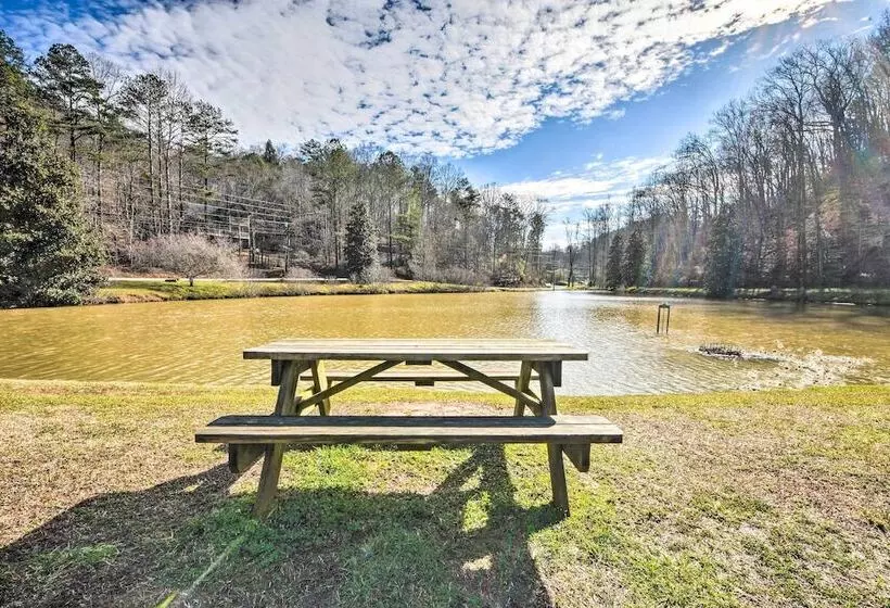 Coosawattee Resort Cabin: Deck, Fire Pit