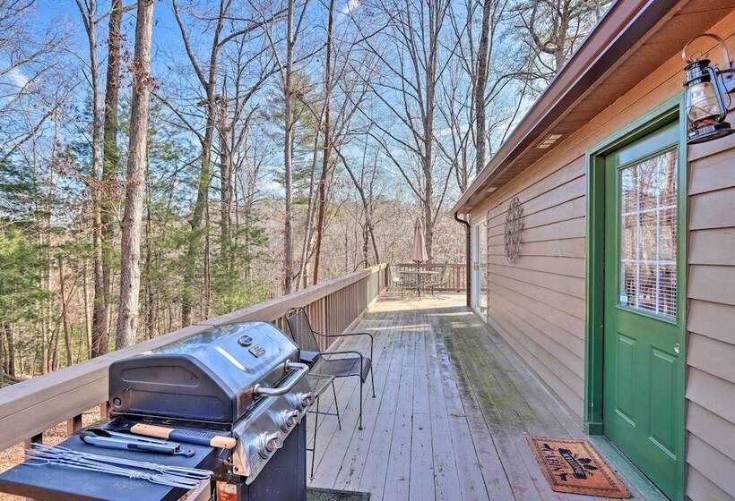 Coosawattee Resort Cabin: Deck, Fire Pit