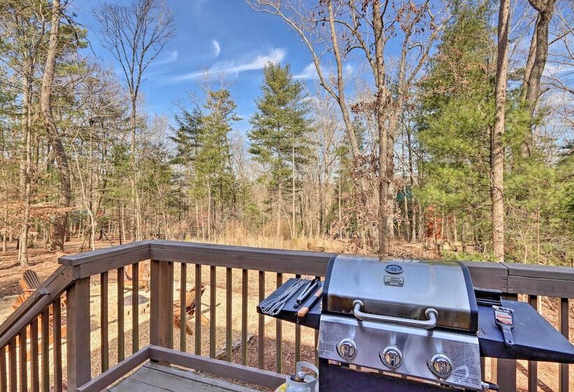 Coosawattee Resort Cabin: Deck, Fire Pit