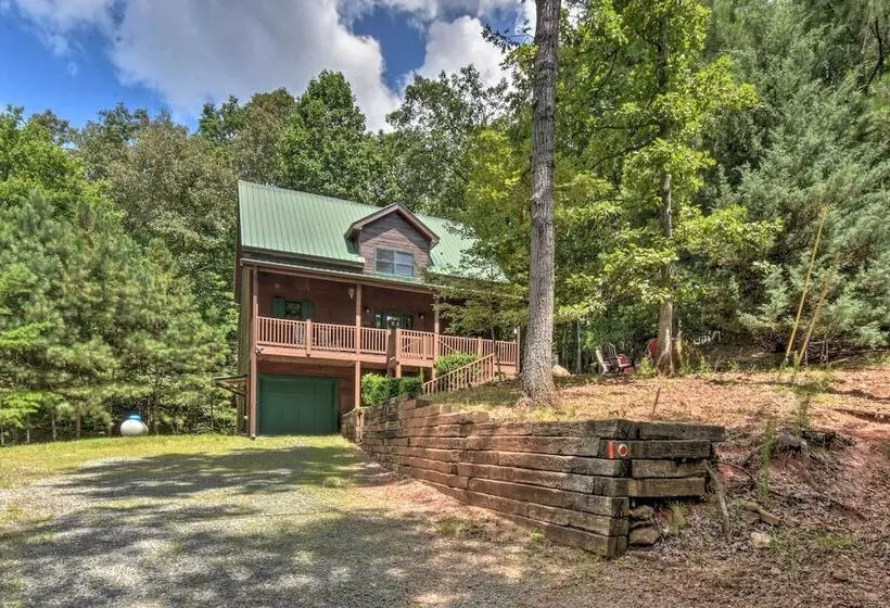 Coosawattee River Resort Home Mins From Blue Ridge