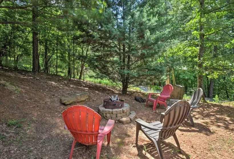 Coosawattee River Resort Home Mins From Blue Ridge