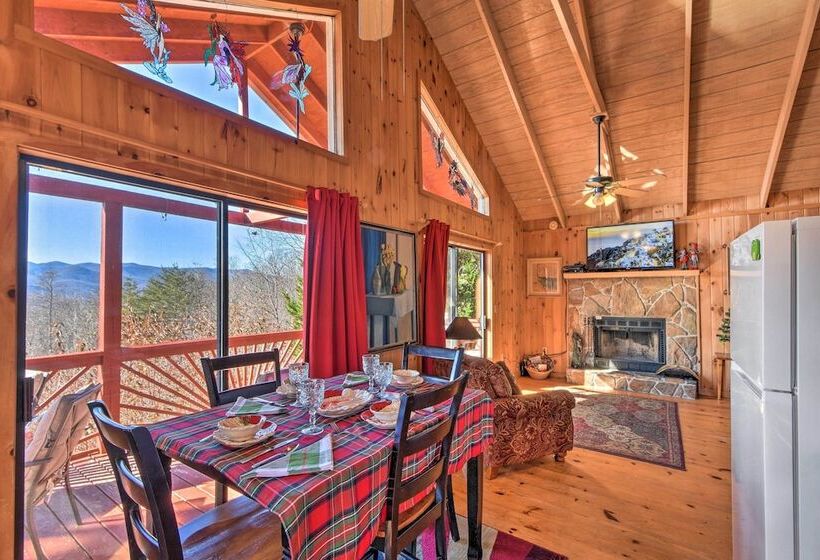 Frog Leap  Hiawassee Cabin W/ Blue Ridge Mtn View