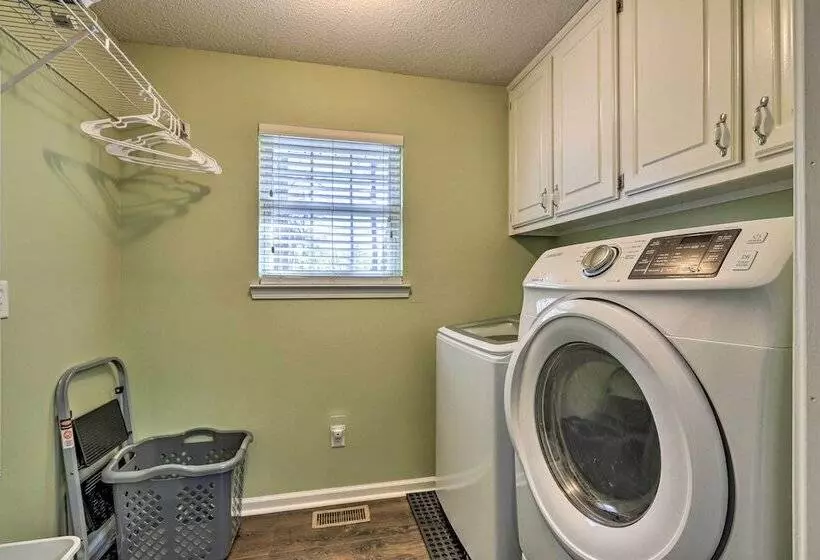 Lakefront Eatonton Home: Boat Dock + Fire Pit