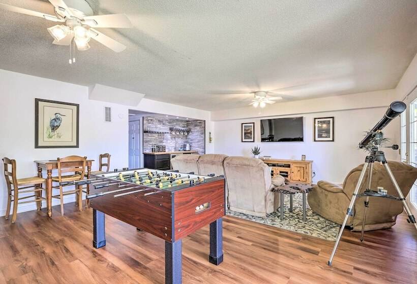 Lakefront Eatonton Home: Boat Dock + Fire Pit