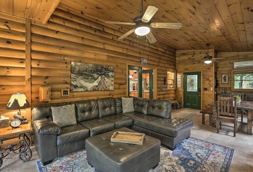 Cherry Lake Lodge W/ Hot Tub, Fire Pit & Game Room