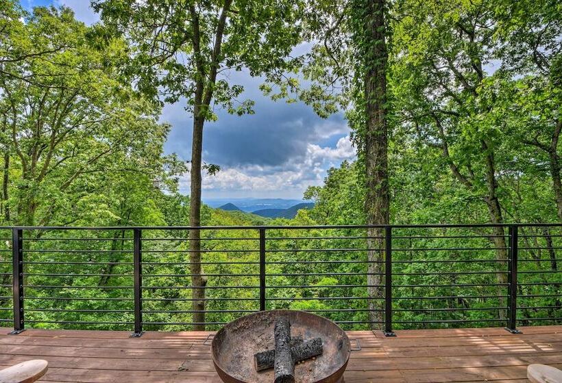 Luxe Jasper Cabin W/ Deck + Blue Ridge Mtn Views!
