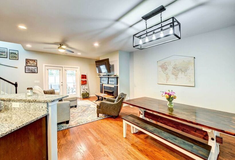 Modern Savannah Home: Backyard W/ Gas Grill