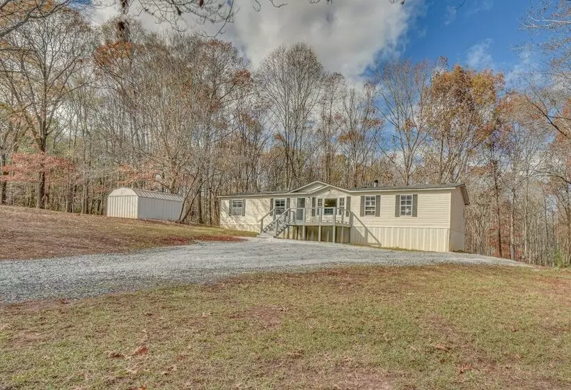 Peaceful Six Mile Vacation Home W/ Fire Pit