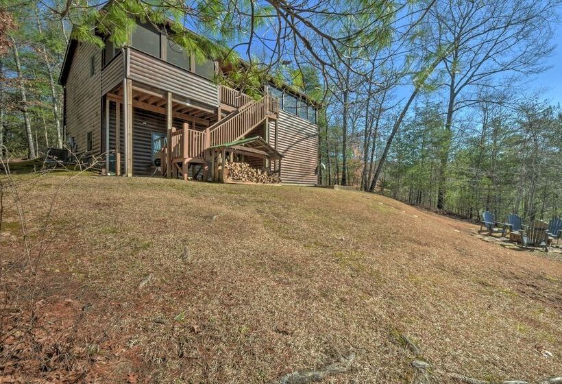 Rustic Cabin W/ Hot Tub: 2 Mi To Unicoi State Park