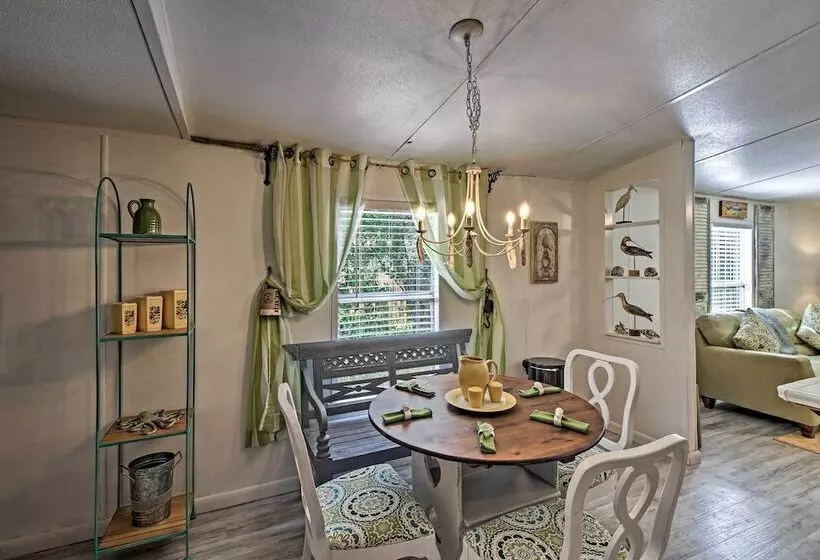 Rustic Midway Retreat W/ Deck & Creek Access!
