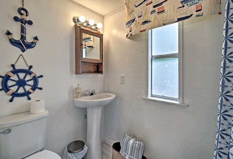 Rustic Midway Retreat W/ Deck & Creek Access!