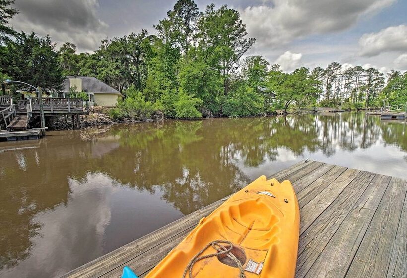Rustic Midway Retreat W/ Deck & Creek Access!