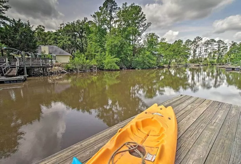 Rustic Midway Retreat W/ Deck & Creek Access!
