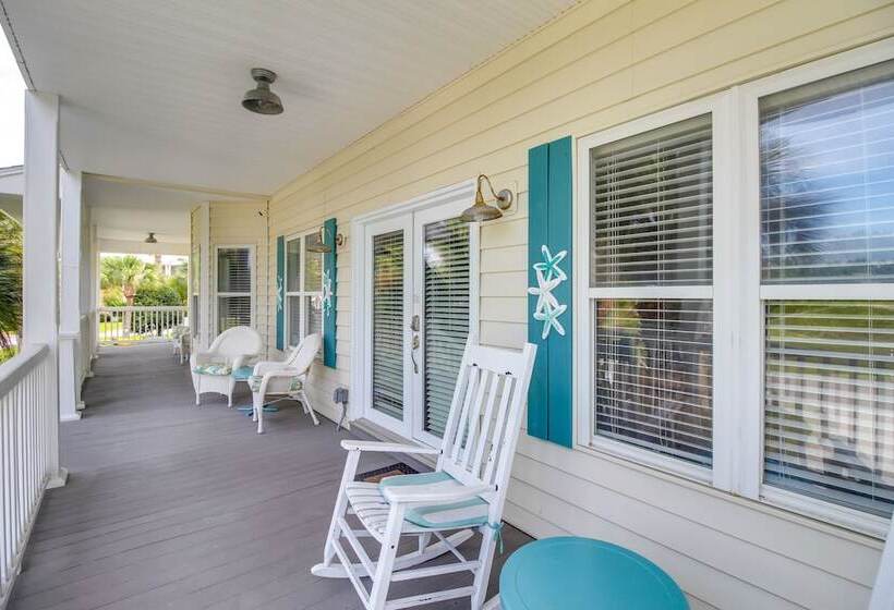 Spacious Tybee Island Retreat W/ Private Pool
