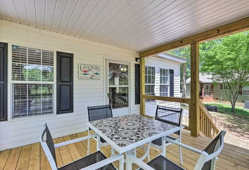 Waterfront Lake Sinclair Home: Dock + Grill!